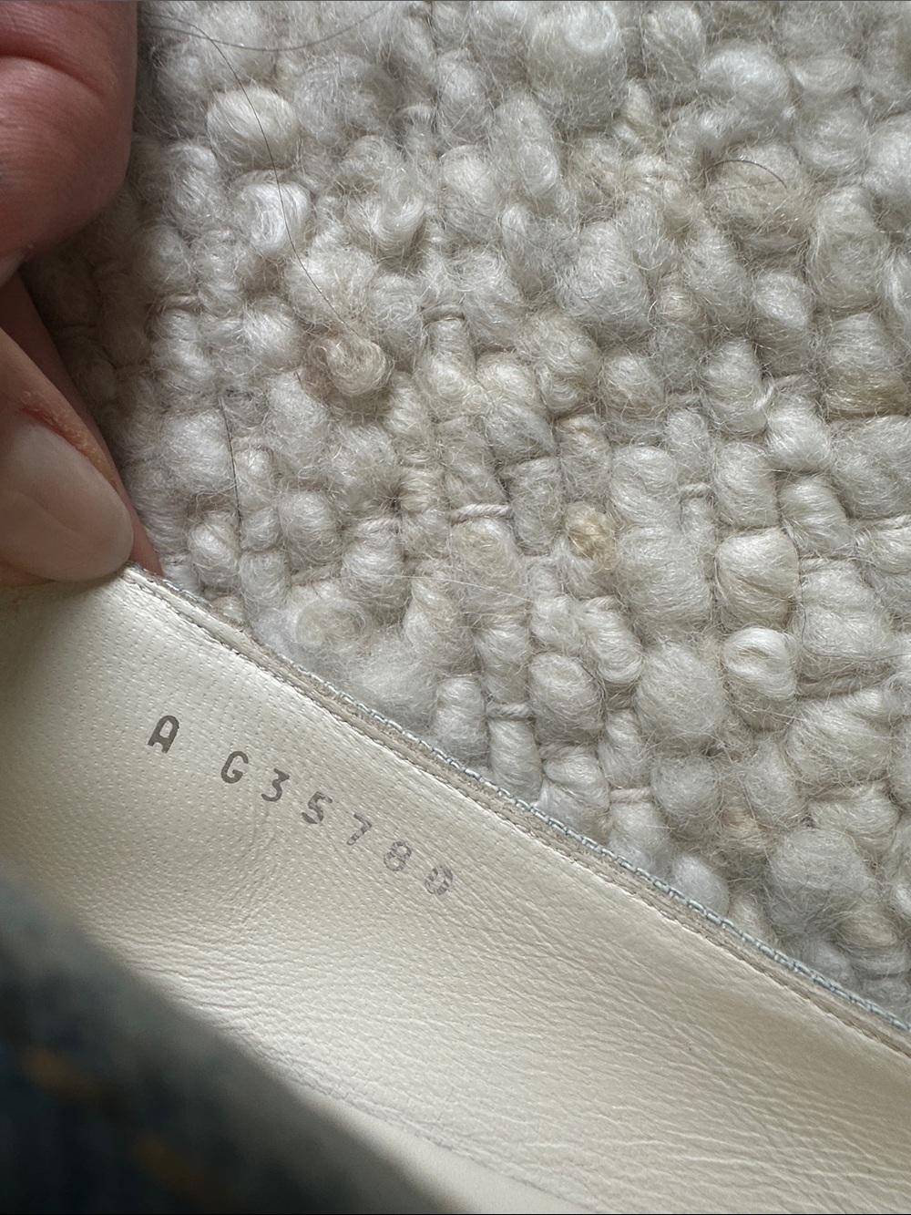 CHANEL Light Blue Denim Embroidered CC Ballet Flats - Picture 7 of 7